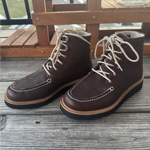 Kodiak Brown Leather Boots